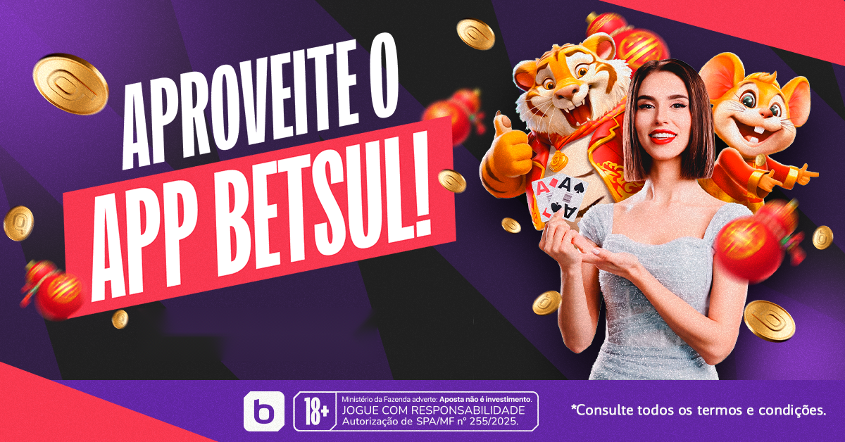 Aproveite o app BetSul, disponível no Google Play
